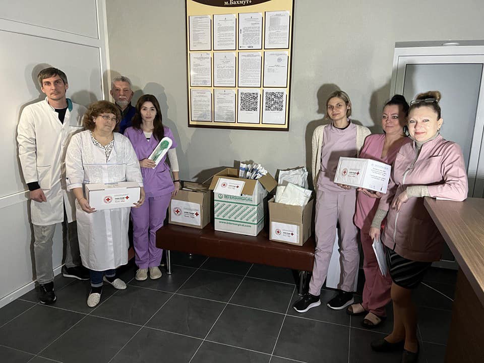 Supply of medical equipment to the intensive care centre of the Bakhmut hospital