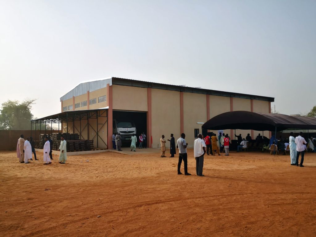 Inauguration centre logistique Niamey
