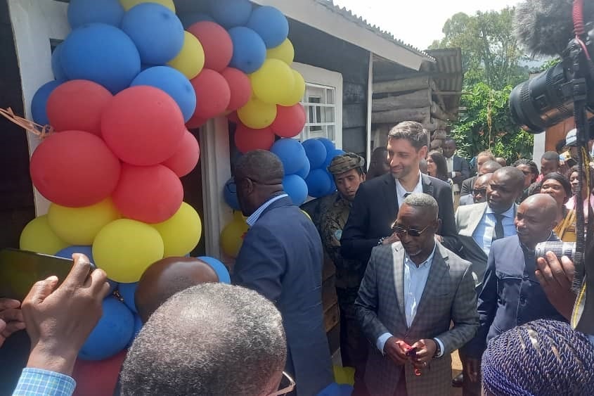 ouverture porte inauguration Panzi